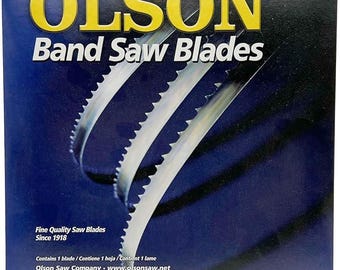 Olson HB71764DB Hard Back 64-1/2" x 1/2" 14 TPI Wavy Raker Band Saw Blade