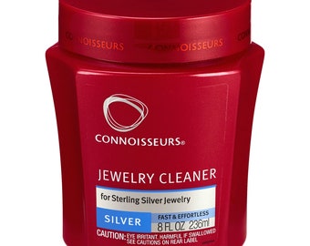 Connoisseurs Jewelry Cleaner for Silver Removes Tarnish and Grime 8oz Silver Dip