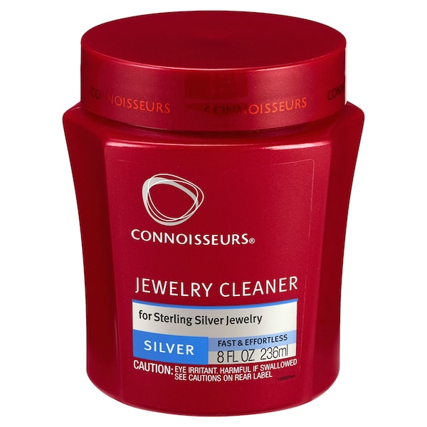 Connoisseurs Jewelry Cleaner for Silver Removes Tarnish and Grime 8oz Silver Dip