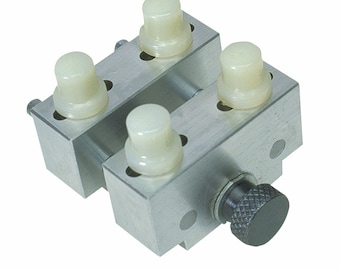 Jeweler's Watchmaker's Aluminum 4-Pin Case Holder Watch Repair Tool