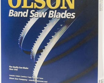 Olson Hard Edge Flex Back Band Saw Blade 93-1/2" 1/4" .025" 6TPI SKIP FB14593DB