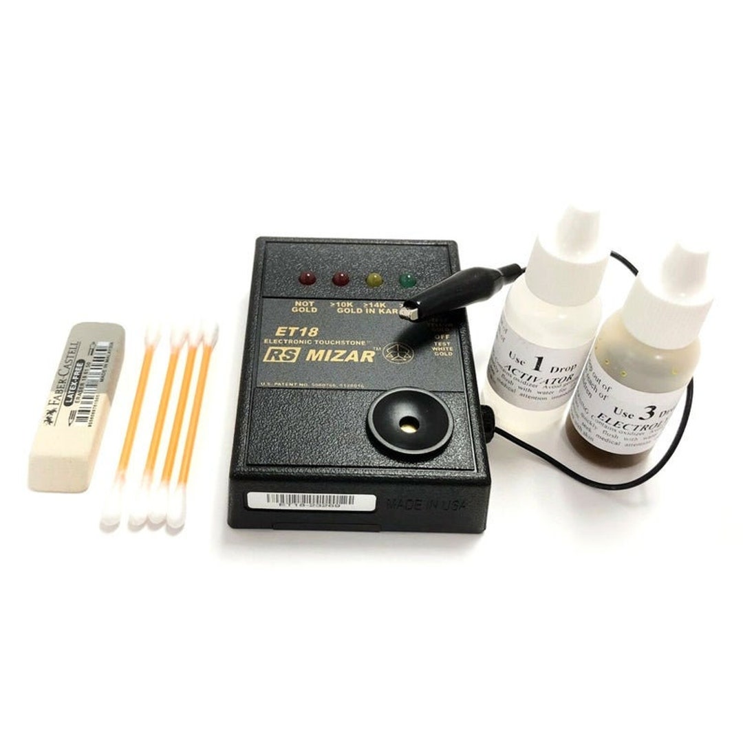 RS Mizar ET 18 ET18 Electronic 10k18k Gold Tester and Kit Etsy