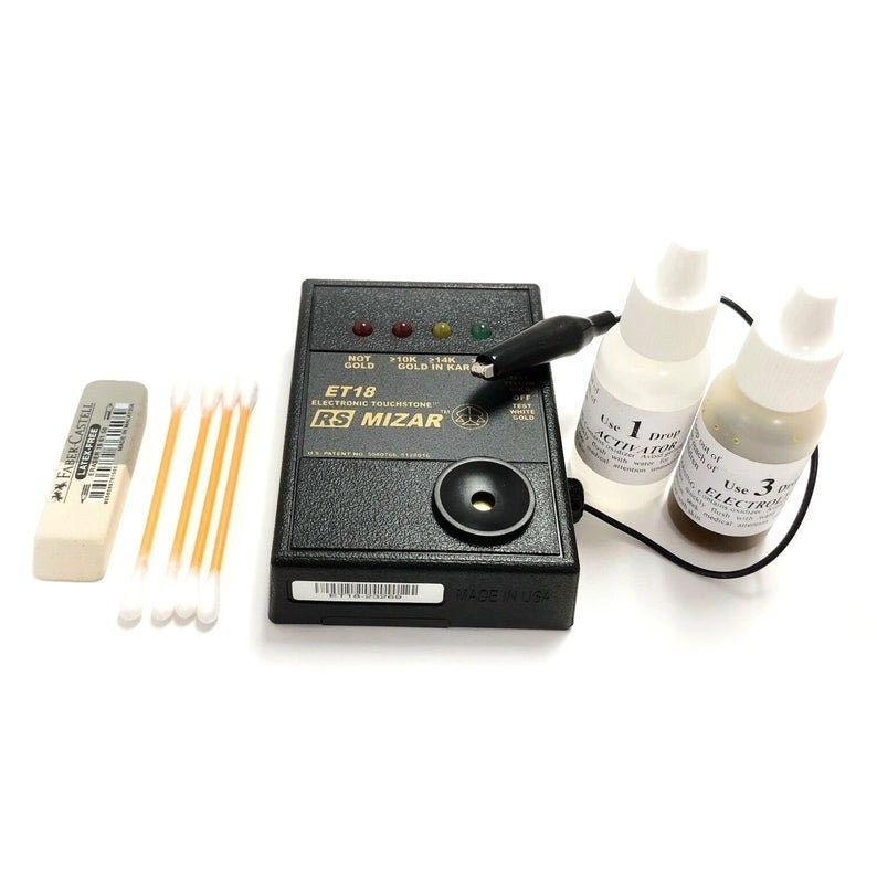 RS Mizar ET 18 ET18 Electronic 10k18k Gold Tester and Kit Etsy