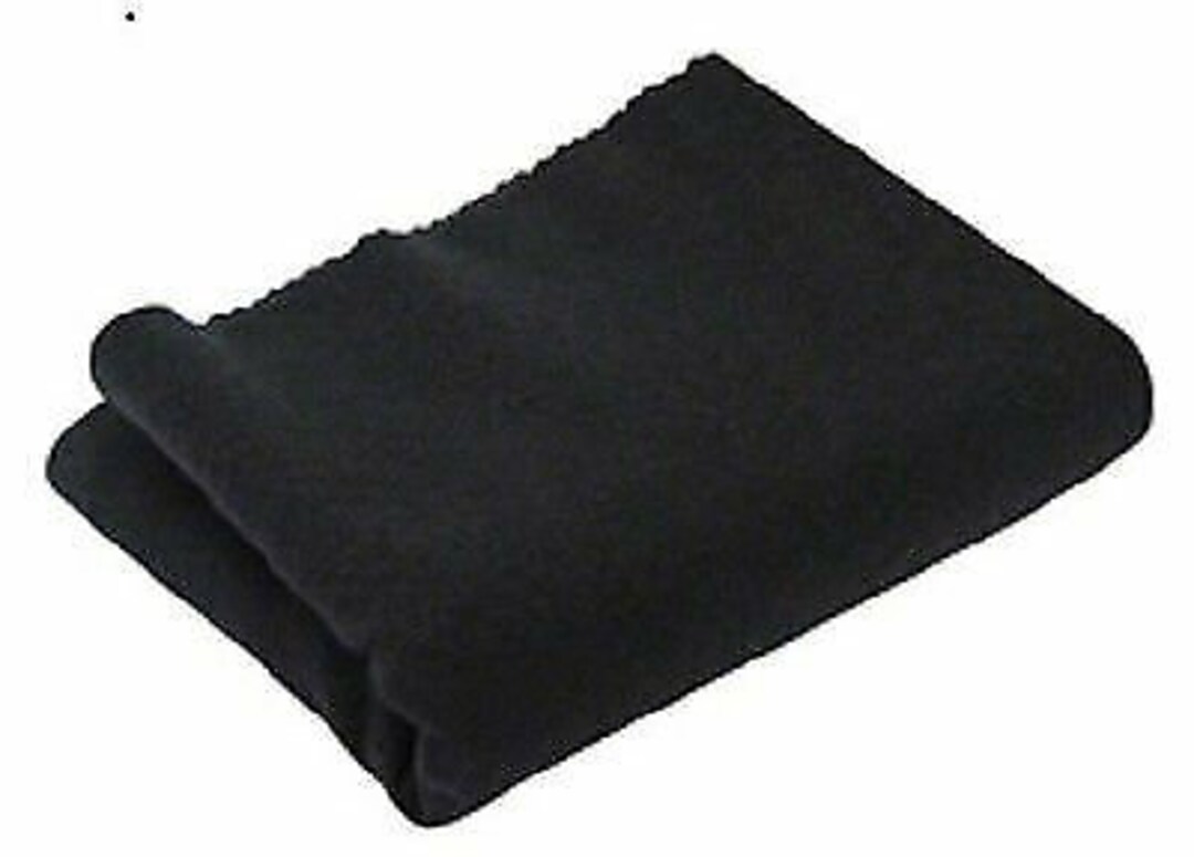 Black Antitarnish Cloth Jewelry Showcase Liner Sterling Silver Storage