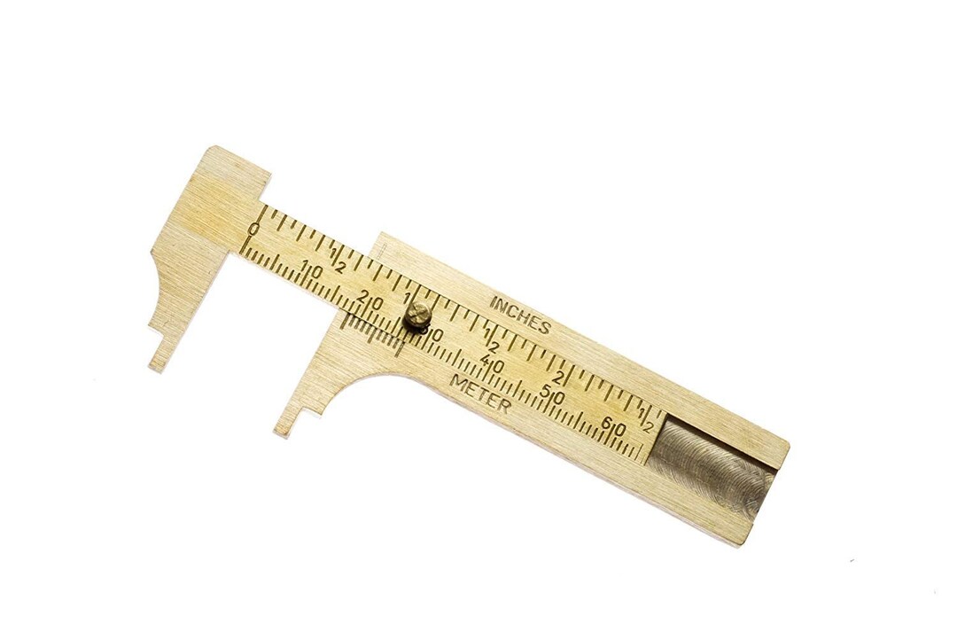 2 60mm Sliding Brass Mini Pocket Caliper TM50092 Etsy