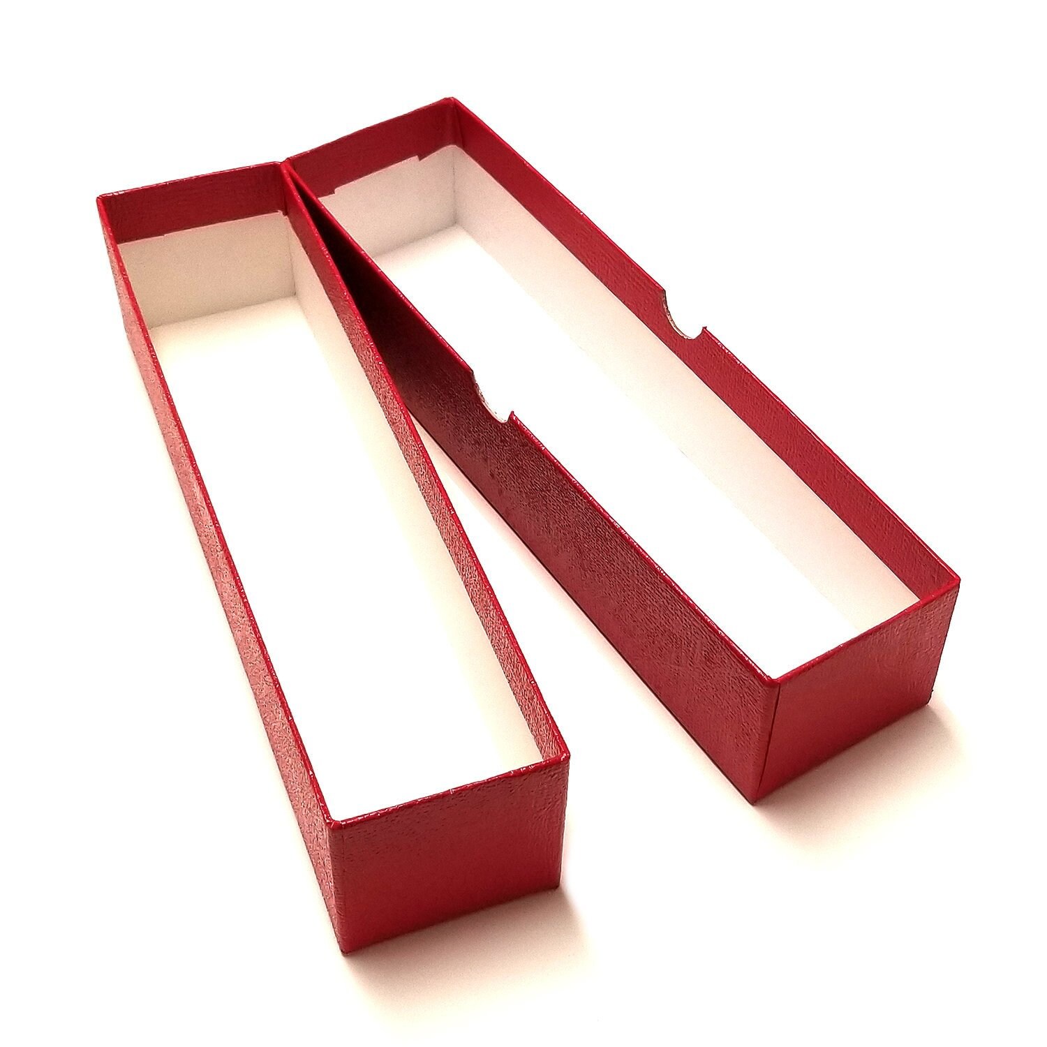 9x2x2 Red Storage Box with 100 Dime Paper Coin Holders/Flips by Guardhouse 