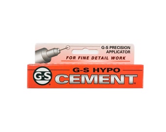 GS Hypo Cement Glue Adhesive Tube Fine Needle Rhinestone Jewelry Glue.