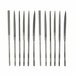 12 pc Mini Needle File Tool Assortment Set Craft Hobby Gunsmith Jewelry 