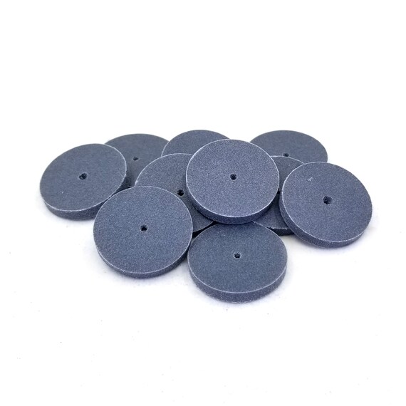 Pack of 10 pieces Eve Silicone Unmounted Square Edge 22x3mm Coarse Jewelry Polishing Wheel