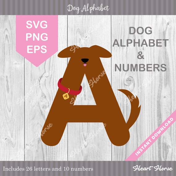 Download Dog Alphabet Dog Lettering Nursery Alphabet Dog Font Etsy Yellowimages Mockups