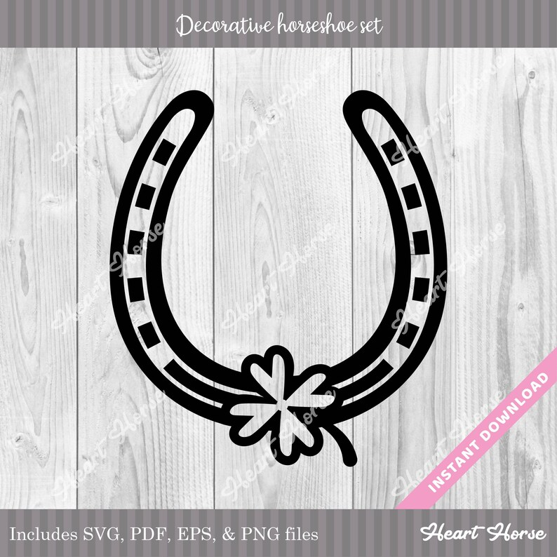 Download Clip Art Wedding Horseshoe Svg Digital Horseshoe Clipart Decorative Horseshoe Set Svg Art Collectibles
