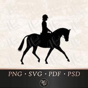 Svg silhouette poney, poney silhouette svg, svg, fichier svg équestre, cheval svg
