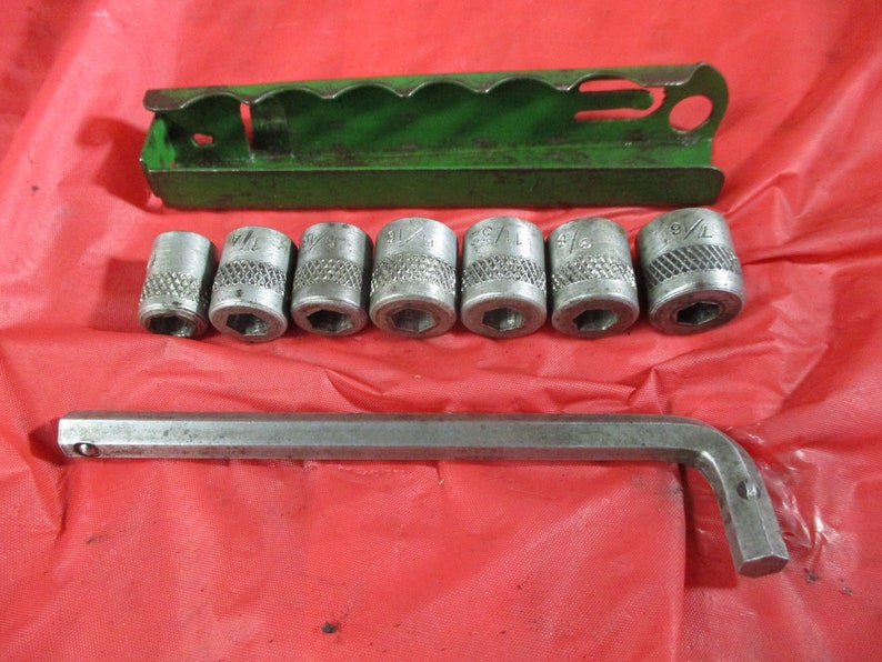 Indestro No. 350 1/4 HexDrive Socket Set with 7 Etsy