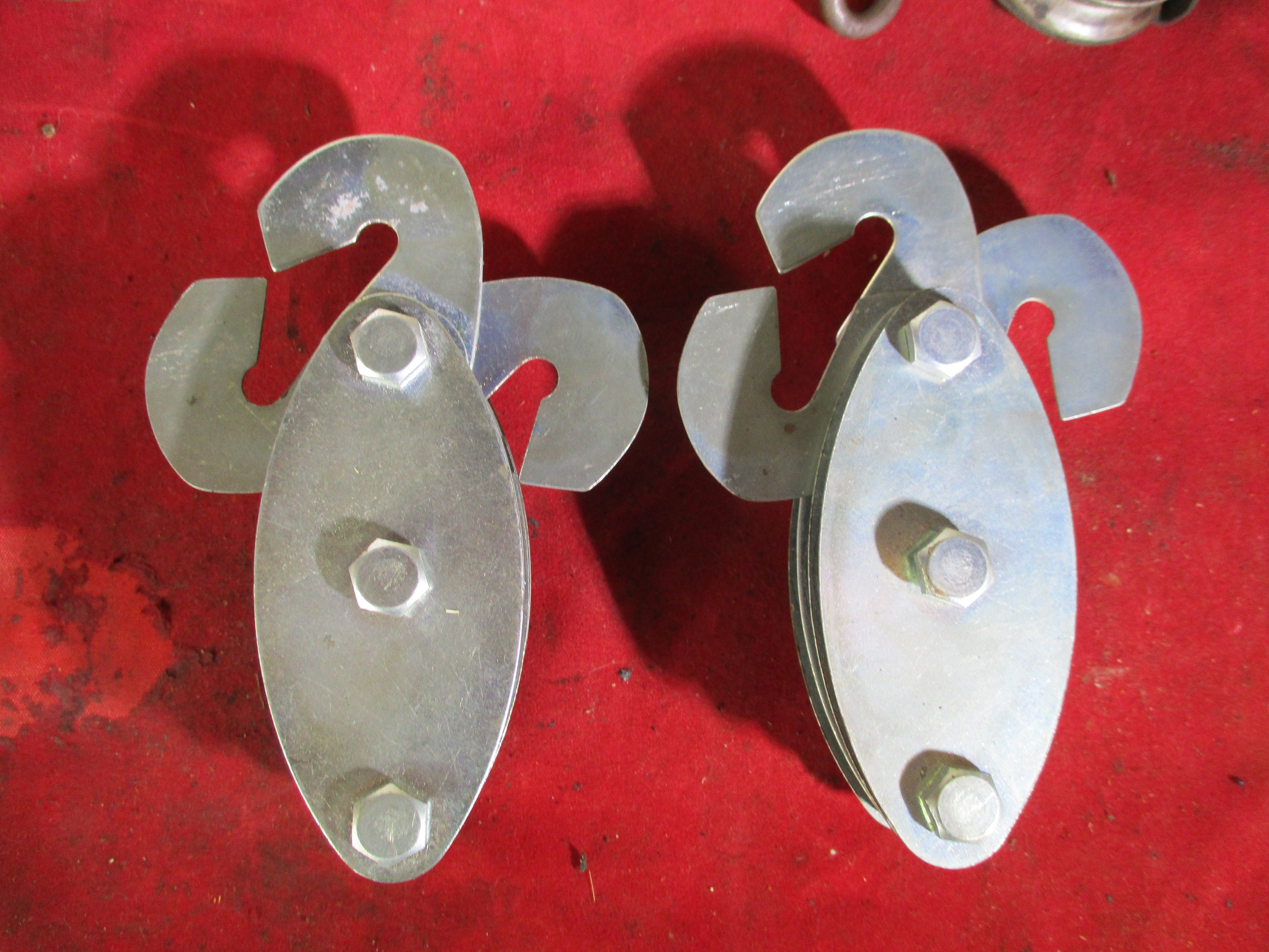 Lot of 15 Pulleys. 2 Triple Pulleys. 1 Double Pulley. 1 Large Etsy