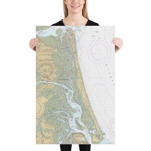 Plum Island MA Map (1995) Newburyport Massachusetts Beach Town Atlas Poster