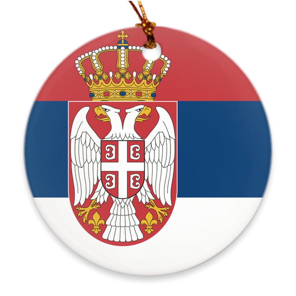 Bandera de Serbia - Orgullo serbio y adornos de ascendencia - Etsy México, image size:1024x1024