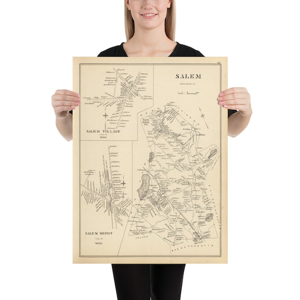 Salem Nh Chart Etsy