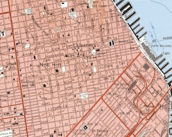 Custom Map Flat Card Print 5x7 Inches