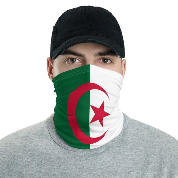 Masque De Sommeil Personnalisable Drapeau Algérie - Cache Yeux Pour Repos - Neuf - Fabriqué En France
