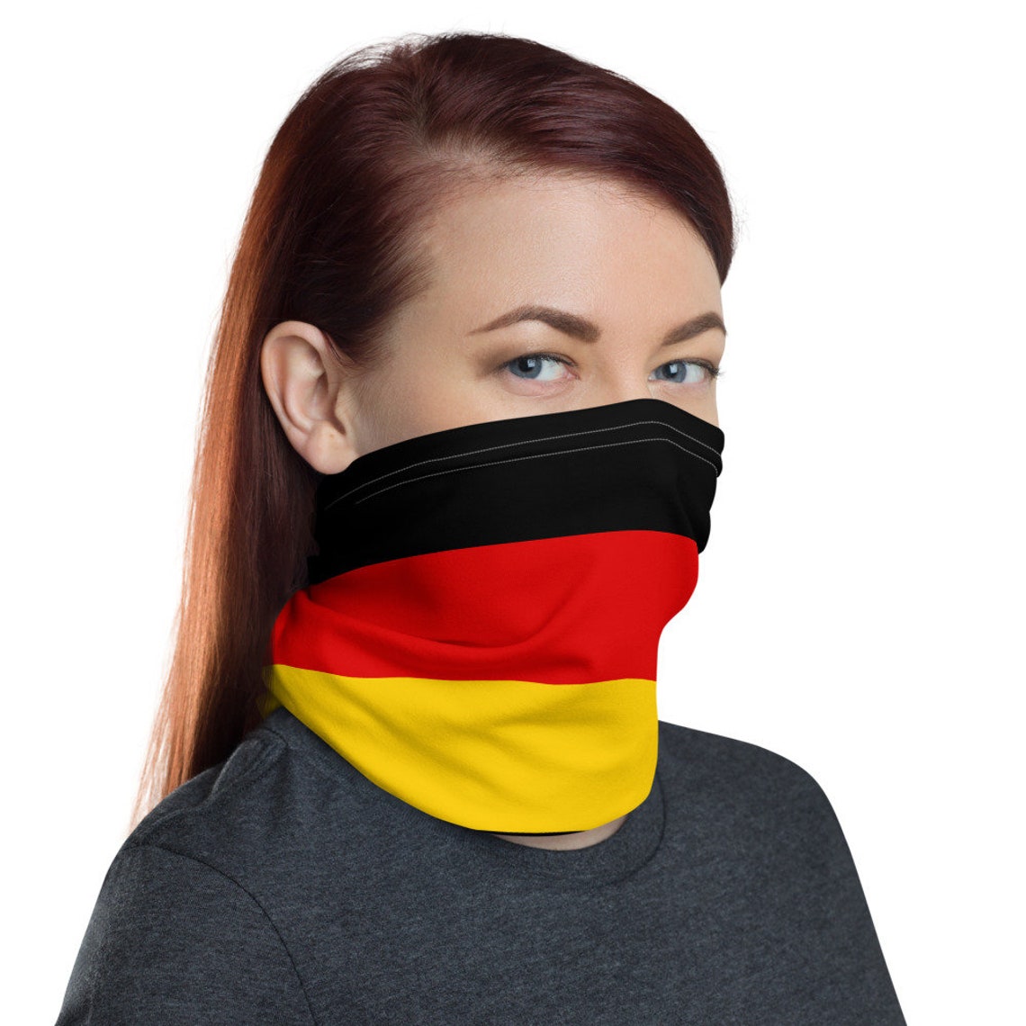 Germany Flag Face Mask Germanic Family Ancestry and Heritage Etsy