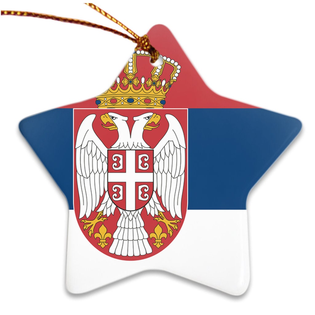 Bandera de Serbia - Orgullo serbio y adornos de ascendencia - Etsy México, image size:1024x1024