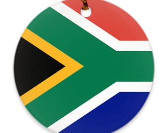 South Africa Flag - Rsa Country Pride & Ancestry Ornaments
