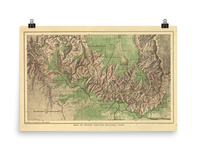 Old Americas Map 1775 Vintage North - Il 680x540.2054032751 5d04
