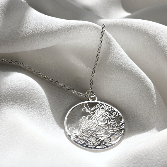 Laser cut coin jewelry sale