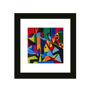 Limited Edition Signed Print from Original painting- Picasso&#39;s Prism - Giclée Unique Wall Fine Art Print Gift original art
