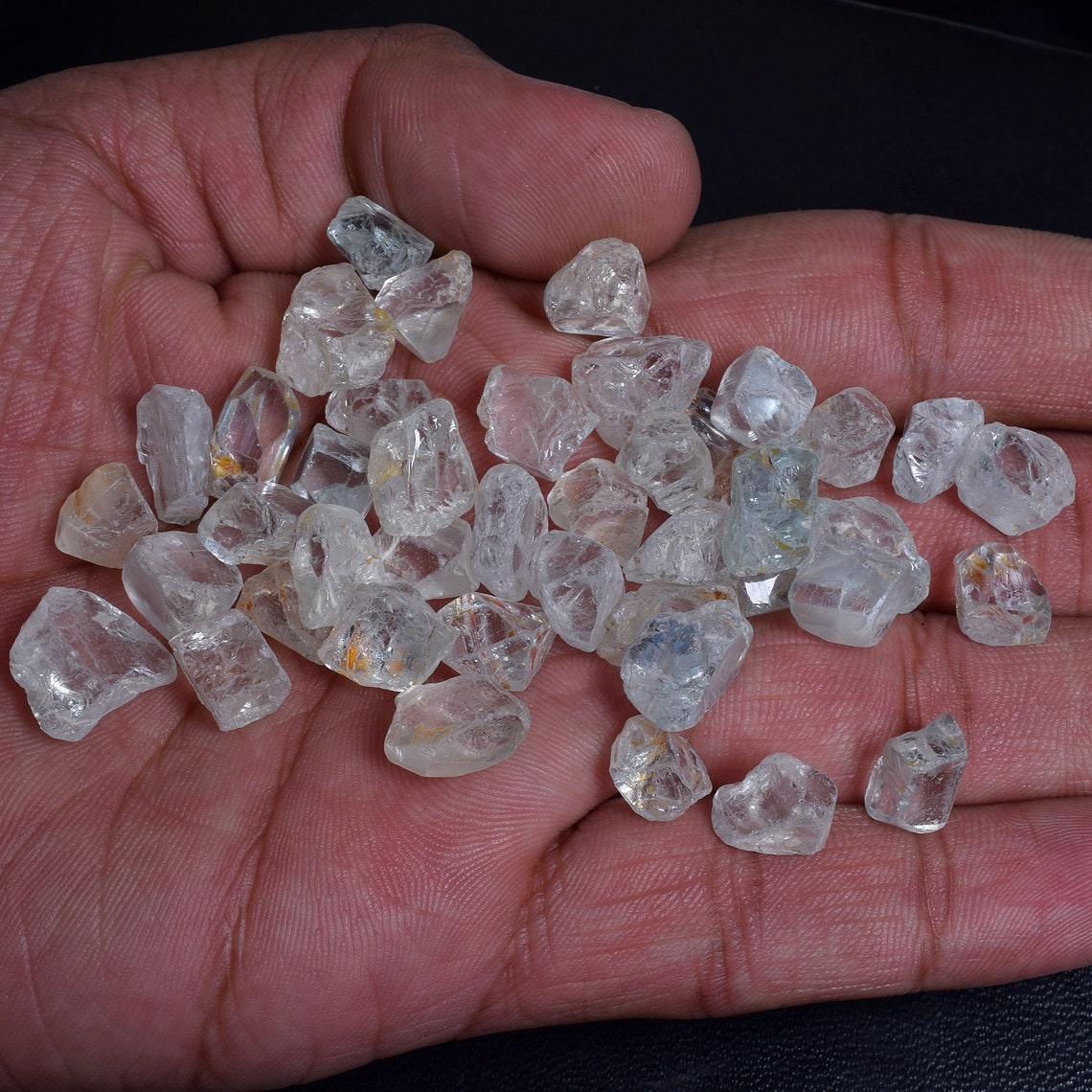 White Topaz Raw Gemstone White Topaz Rocks Healing Crystal Etsy