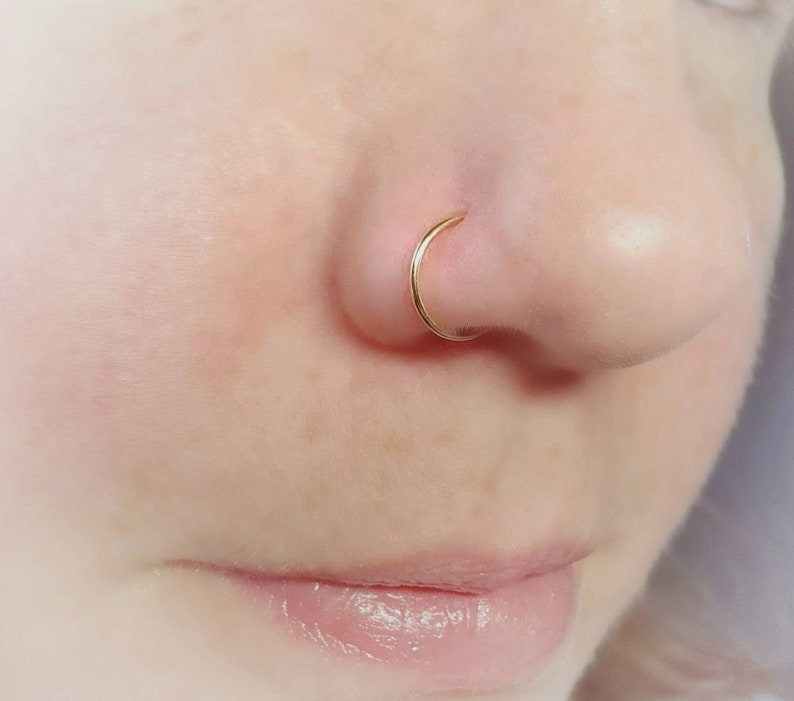 20g 14k Gold Filled Seamless Nose Hoop Ring 6mm 7mm 8mm 9mm Etsy 20g-14k-gold-filled-seamless-nose-hoop-ring-6mm-7mm-8mm-9mm-etsy