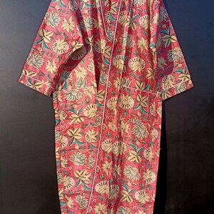 EXPRESS DELIVERY Kimono Cotton Kimono Bathrobe Valentines Day Gift Turkish Bathrobe Cardigan Nightwear Dressing Gown Beach Bikini Summer