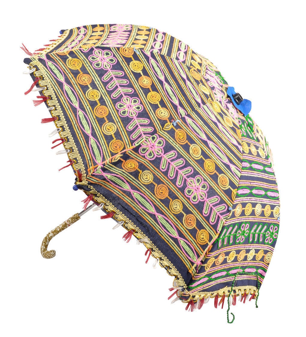 30 Pcs Lot Indian Decorative Wedding Umbrella Vintage Cotton - Etsy