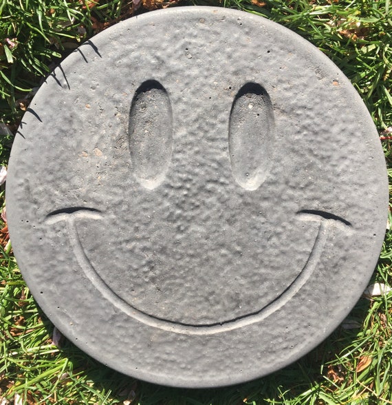 Emoji Garden Stepping Stones Set of Five Etsy