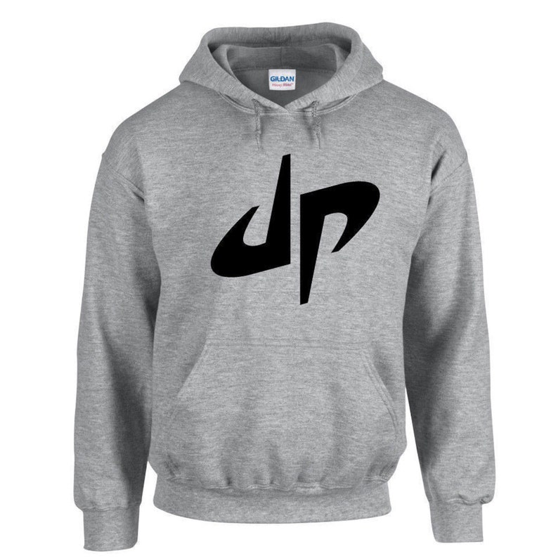 DUDE PERFECT DP HOODIE CHILDRENS ADULTS HOODIE BLACK GOLD EDITION