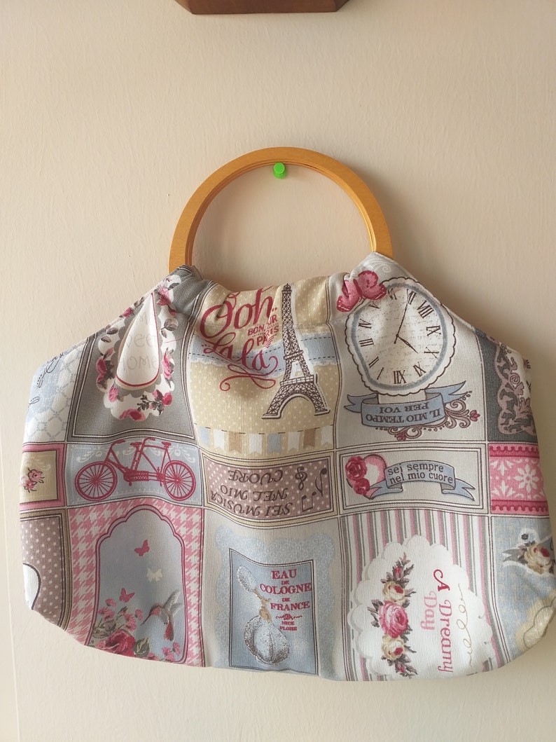 HAND COTTON BAG winter bag one of kind bag cotton bag artisan bag