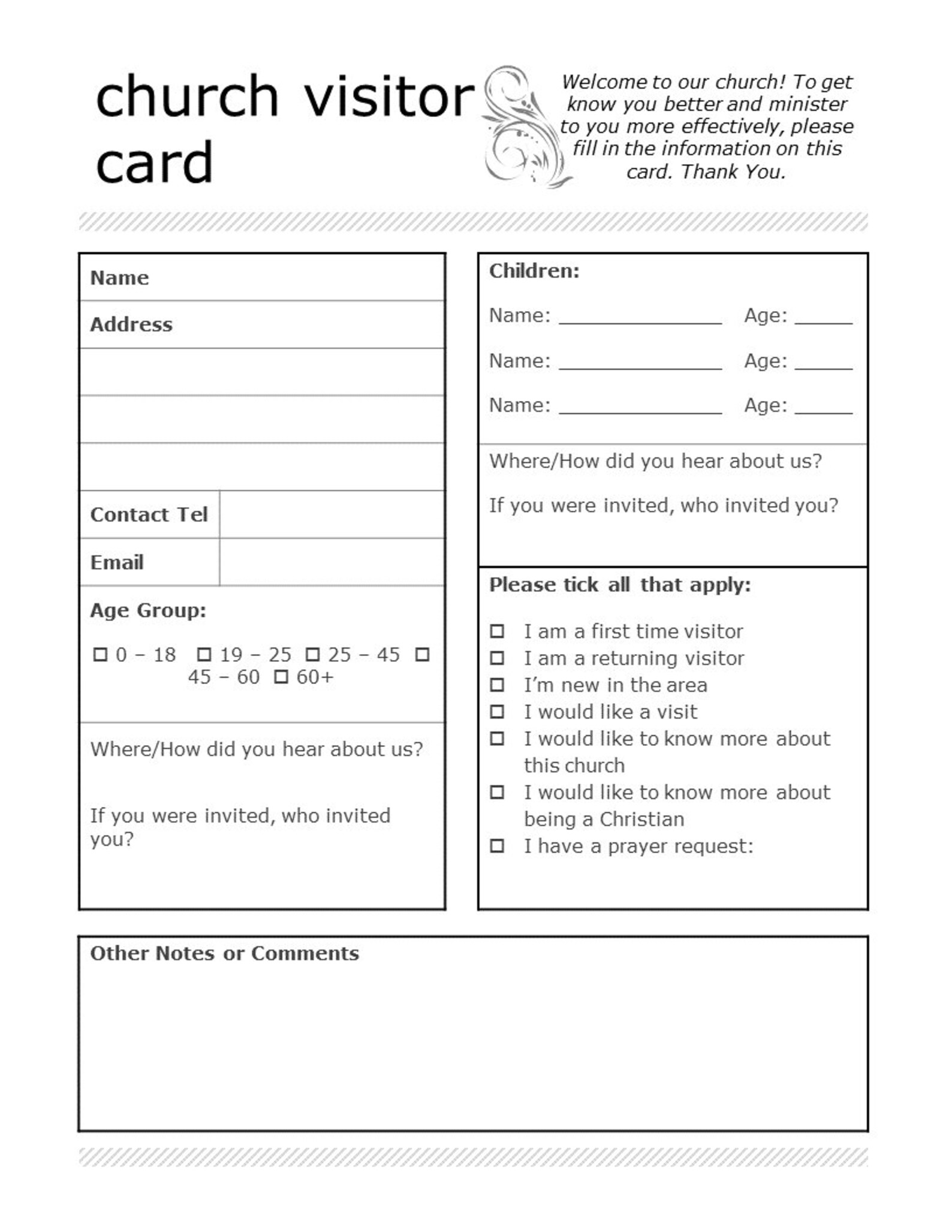 Christian Church Planner Operational Worship Team Templates Printables ...