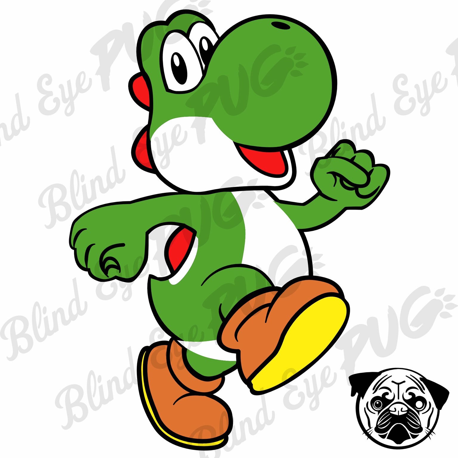 Super Mario Yoshi Luigi SVG - Free Download - Layered Mario Characters –  8SVG