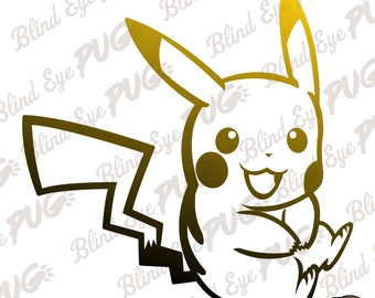 Eevee SVG Layer Pokemon Smash Brother Eevee Pikachu Ashecatch Them