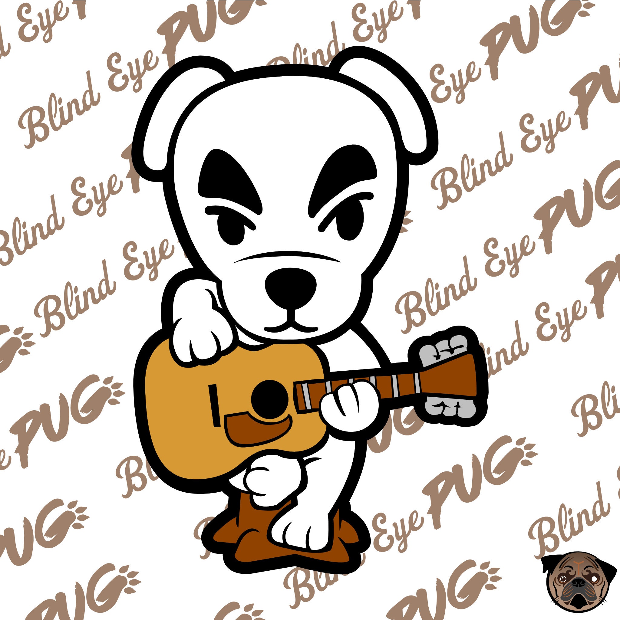 Download Kk Slider Layers Svg Nintendo Animal Crossing New Leaf City Folk Vinyl Car Decal Heat Transfer
