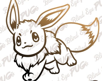 Eevee SVG Layer Pokemon Smash Brother Eevee Pikachu -  Israel