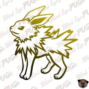 Eevee SVG Layer Pokemon Smash Brother Eevee Pikachu -  Israel