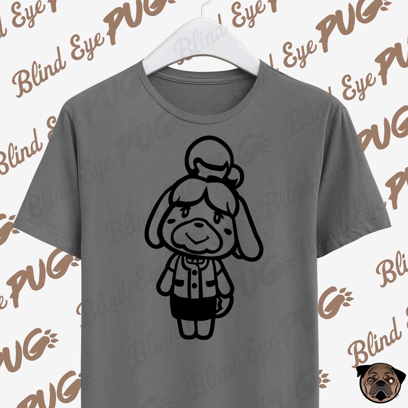 Download Isabelle Flat SVG Nintendo Animal Crossing New leaf City ...