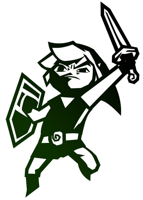 Toon Link Etsy