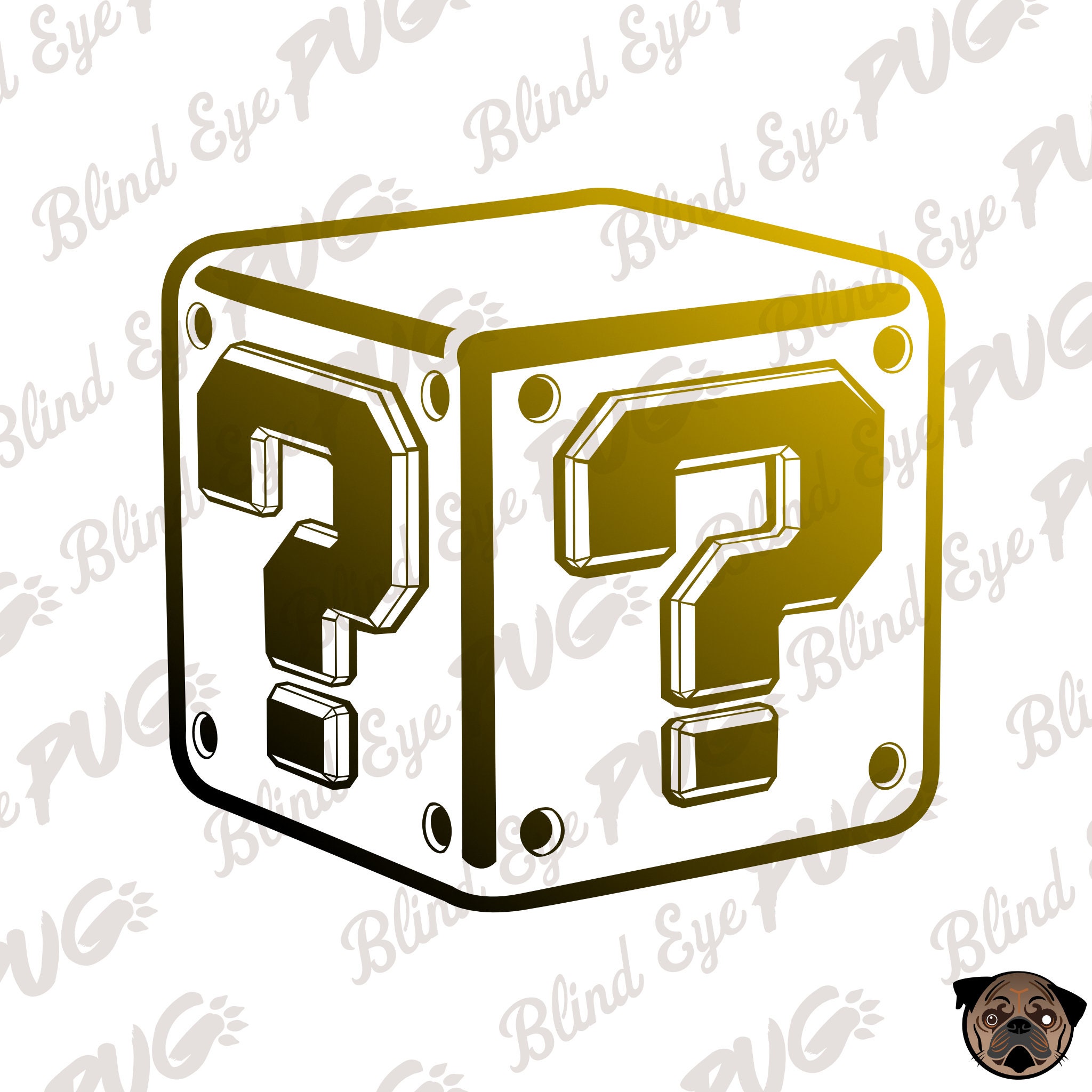 Signo de interrogación Cubo SVG Plano bloque Mario brothers - Etsy México Signo de interrogación Cubo SVG Plano bloque Mario brothers - Etsy México