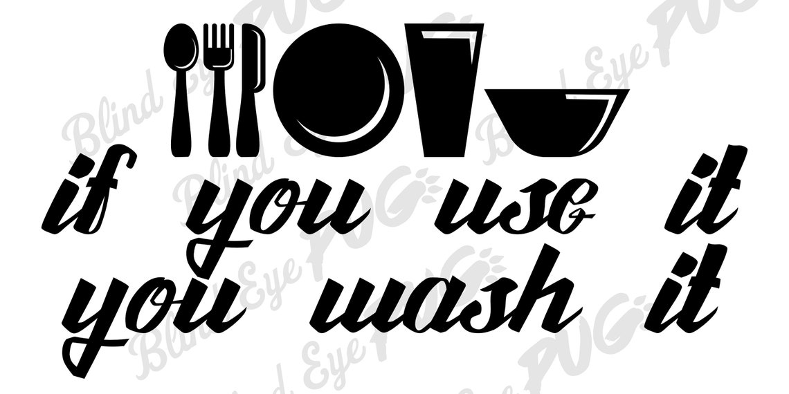 Wash the Dishes Etsy