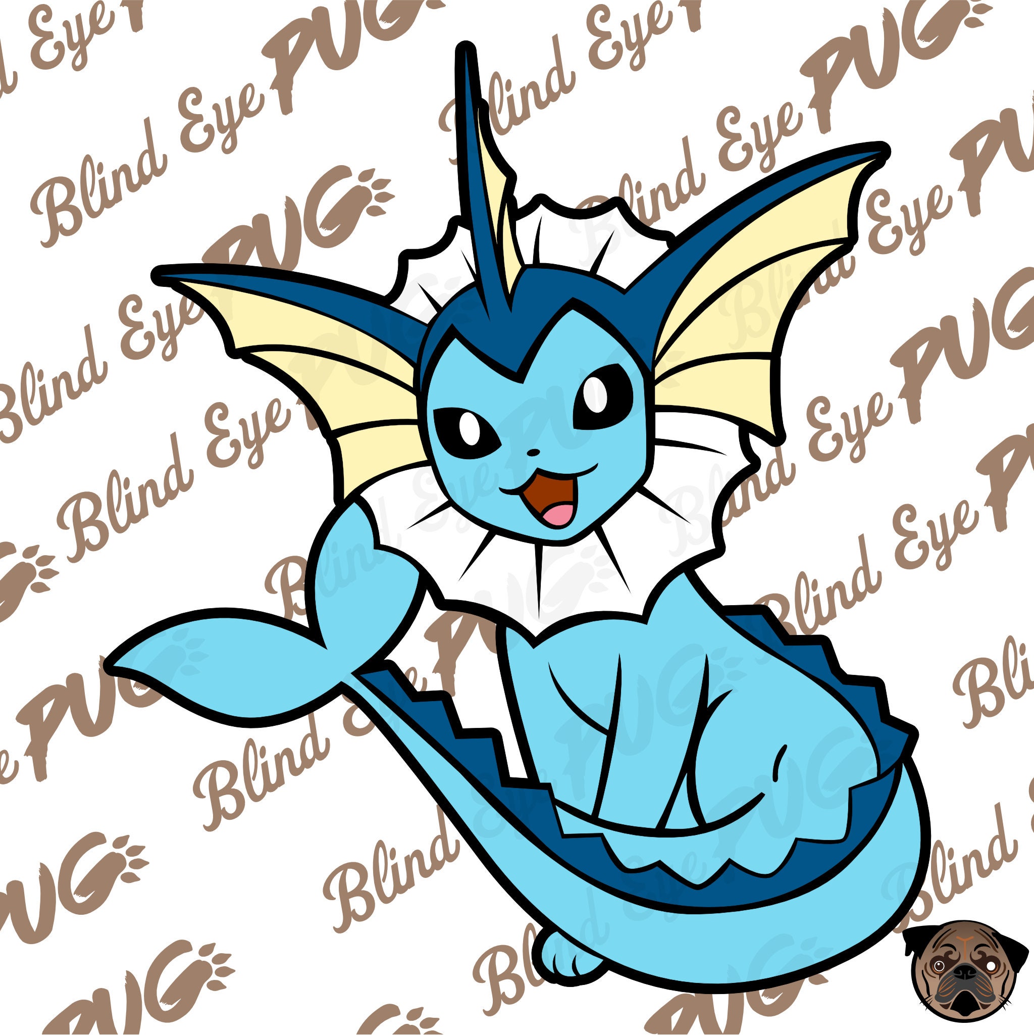 Eevee SVG Layer Pokemon Smash Brother Eevee (Instant Download) 