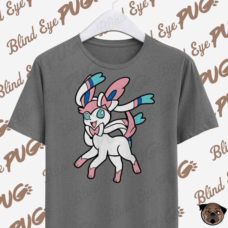 Sylveon SVG Layer Pokemon Smash brother Eevee Pikachu | Etsy
