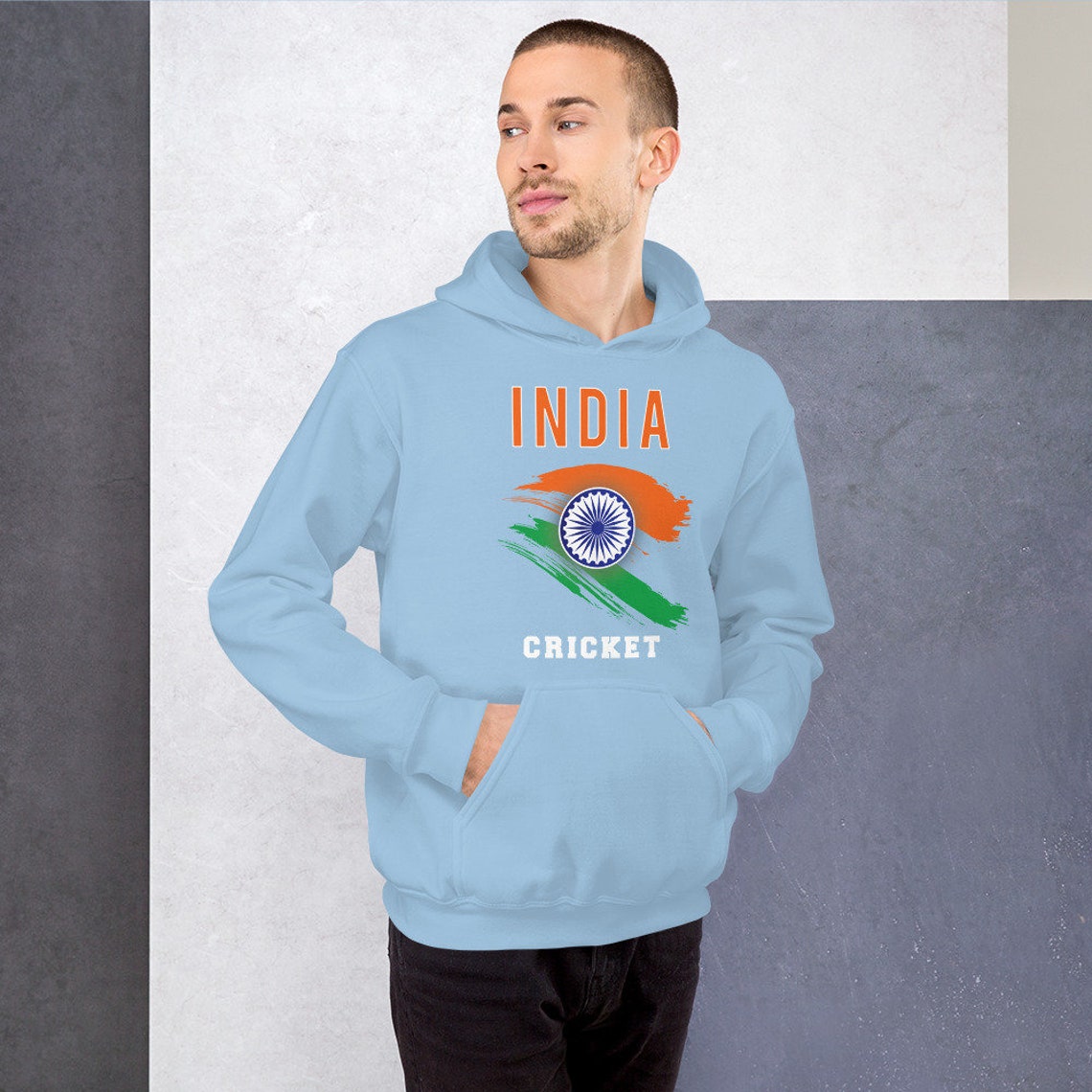 India Cricket Hoodie India Cricket Team Team 10 Hoodie Etsy
