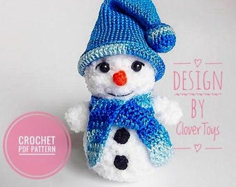 Wzór na bałwana Amigurumi w formacie PDF
